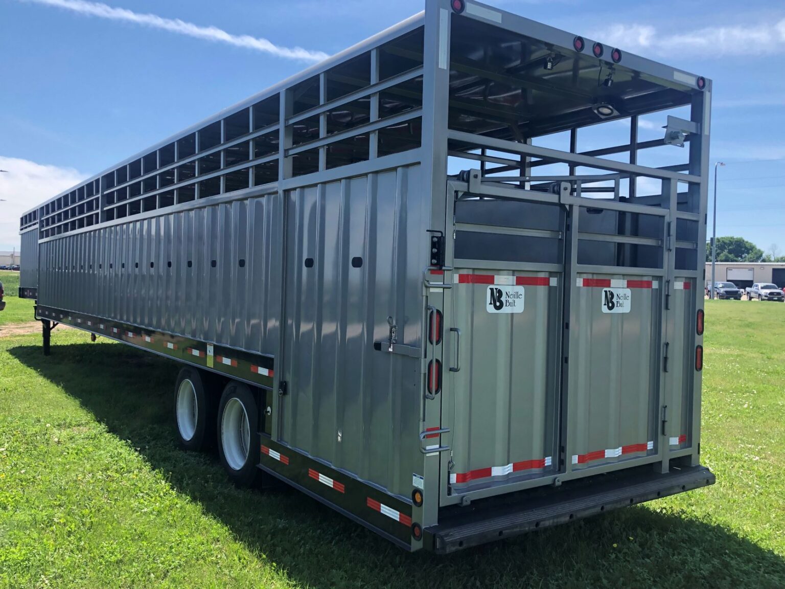 **ON ORDER** 2025 Neville Built Ground Load Livestock Trailer